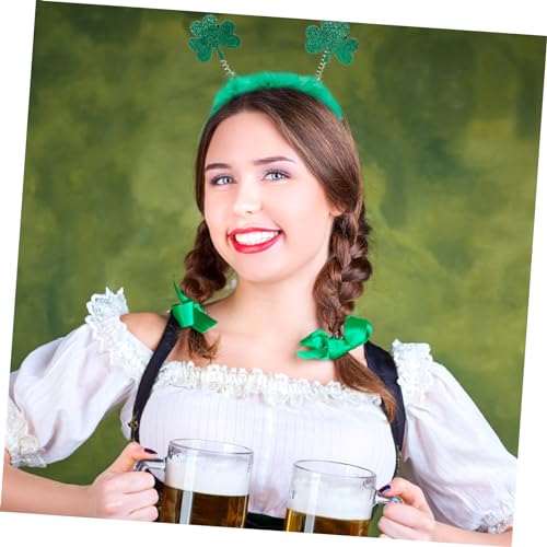 HAPINARY 2 Stück Saint Patrick's Day Haarschmuck Kleeblatt Haarreifen Karneval Kopfschmuck Party Festival Zubehör für Frauen HAPINARY 2 Stück Saint Patrick's Day Haarschmuck Kleeblatt Haarreifen Karneval Kopfschmuck Party Festival Zubehör für Frauen von HAPINARY