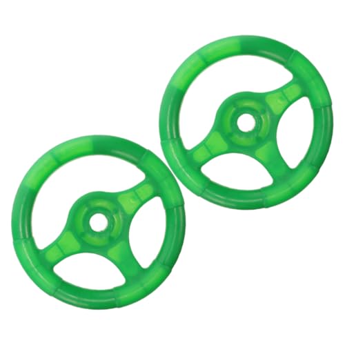 HAPINARY 2 Stück Teiliges Kinderlenkrad aus Robustem Kunststoff Kindersicheres Spielzeuglenkrad mit Komfortablem Griff für Kleinkinder Vielseitiges Zubehör für Schaukel Spielautos Grünes HAPINARY 2 Stück Teiliges Kinderlenkrad aus Robustem Kunststoff Kindersicheres Spielzeuglenkrad mit Komfortablem Griff für Kleinkinder Vielseitiges Zubehör für Schaukel Spielautos Grünes von HAPINARY