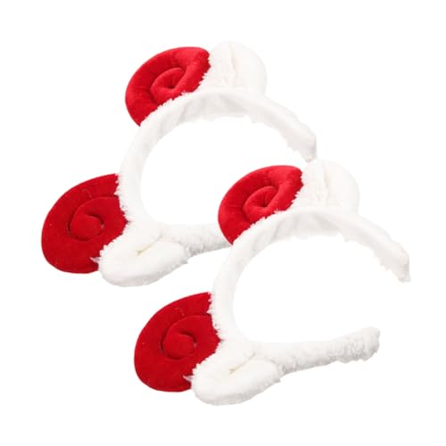 HAPINARY 2 Stück Teiliges Schafhorn Haarreif Lustiges Tier Stirnband Weicher Cartoon Haarreifen für Niedliches Schafsohren Kostüm Accessoire Vielseitig für Karneval und Party HAPINARY 2 Stück Teiliges Schafhorn Haarreif Lustiges Tier Stirnband Weicher Cartoon Haarreifen für Niedliches Schafsohren Kostüm Accessoire Vielseitig für Karneval und Party von HAPINARY