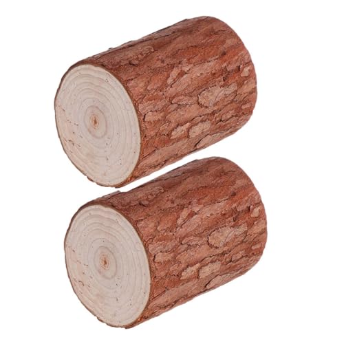 HAPINARY 2Pcs Holzstapel Requisiten Dekoration Mini Modell Stumpf Holzdekor Modell Mini Landschaft Schmuck Desktop Holzstumpf Modell Stumpfdekor Braune Kiefern Holz Holz HAPINARY 2Pcs Holzstapel Requisiten Dekoration Mini Modell Stumpf Holzdekor Modell Mini Landschaft Schmuck Desktop Holzstumpf Modell Stumpfdekor Braune Kiefern Holz Holz von HAPINARY