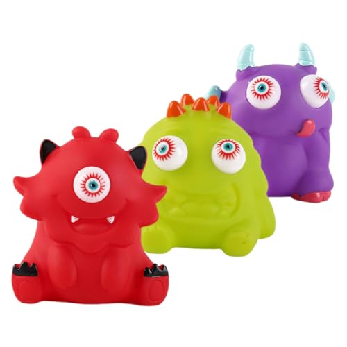 HAPINARY 3 Stück Teiliges Weicher Monster Knetspielzeuge Kleines Lustiges Stressabbau für Kindergeburtstag Handliche Cartoon Squeeze Toys Koordination und Stressabbau HAPINARY 3 Stück Teiliges Weicher Monster Knetspielzeuge Kleines Lustiges Stressabbau für Kindergeburtstag Handliche Cartoon Squeeze Toys Koordination und Stressabbau von HAPINARY
