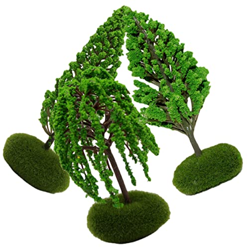 HAPINARY Miniatur-Diorama-Baum-Set Sandtisch Künstliche Bäume Mini-szenen-Layout Modell Pflanzenmodell Schmuck Für Die Landschaft von HAPINARY