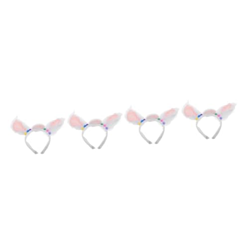 HAPINARY 4stücke Alpaka Ohren Stirnband Realistisches Tierkopfband Für Cosplay Und Kostümpartys Haaraccessoire Für Halloween Geburtstagsfeiern Und Rollenspiele Hochwertige Verarbeitung von HAPINARY