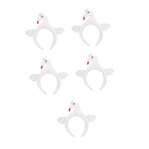 HAPINARY 5 Stck. Cartoon Haarreif für Dekorativer Haarschmuck Partyzubehör Fotorequisiten für Kostümpartys und Karneval Glitzernd und Bequem von HAPINARY