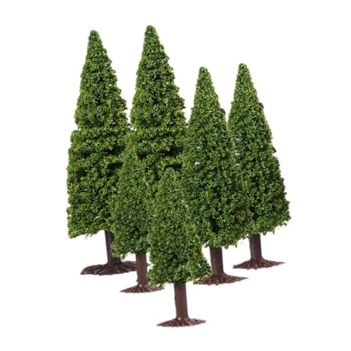 HAPINARY 6 Stück Modell Kiefernbaum, Miniaturbaum, Minibäume Zum Basteln, Modellbäume, Kleine Bäume, Kiefernbaumfigur, Miniatur Diorama, Baumlandschaft, DIY Bäume, Baumbau, HAPINARY 6 Stück Modell Kiefernbaum, Miniaturbaum, Minibäume Zum Basteln, Modellbäume, Kleine Bäume, Kiefernbaumfigur, Miniatur Diorama, Baumlandschaft, DIY Bäume, Baumbau, von HAPINARY