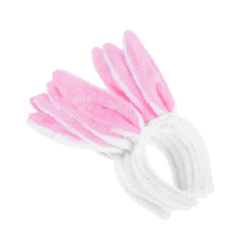 HAPINARY 6 Stück Plüsch Hasenohren Haarbänder für Kostümpartys Cosplay und Festlichkeiten Haaraccessoires für Erwachsene und Unvergessliche Fotorequisiten von HAPINARY
