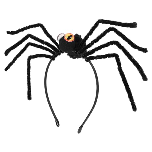 HAPINARY Halloween Haarreif Spinne Orange Einzigartiger Spinnen Kopfschmuck Leichtes Komfortables Cosplay Accessoire für Karneval Maskerade Party und Fasching Langlebiges Material von HAPINARY