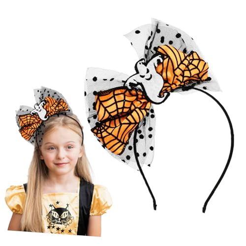 HAPINARY Halloween Haarreif für Erwachsene Elastisch mit Schleife Bequemes Stirnband für Halloween Party und Kostüm Vielseitiges Haarschmuck Accessoire für Festliche Anlässe HAPINARY Halloween Haarreif für Erwachsene Elastisch mit Schleife Bequemes Stirnband für Halloween Party und Kostüm Vielseitiges Haarschmuck Accessoire für Festliche Anlässe von HAPINARY