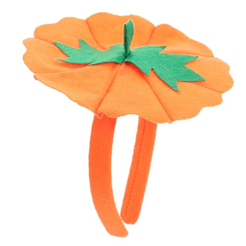 HAPINARY Halloween Kürbis Stirnband mit Charmantem Design Langlebig und Dekorativ für Erwachsene bei Halloween Partys Herbstlicher Haarschmuck mit Einfacher Handhabung und Attraktivem Look von HAPINARY