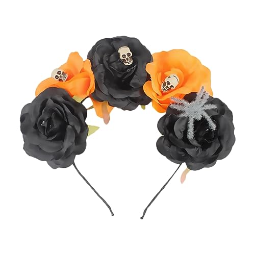 HAPINARY Halloween Spinnenkopfband für Kostüme Schwarzes und Orangefarbiges Haaraccessoire für Partys Cosplay und Festlichkeiten Langlebiges Material Festliche Charmantes Design HAPINARY Halloween Spinnenkopfband für Kostüme Schwarzes und Orangefarbiges Haaraccessoire für Partys Cosplay und Festlichkeiten Langlebiges Material Festliche Charmantes Design von HAPINARY