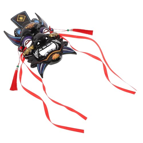 HAPINARY Handgefertigte Chinesische Maske Handbemalt Vollgesichts Cosplay Maske Langlebige Farben Leichtes Design Traditionelle Theater Requisite für Party Festival und HAPINARY Handgefertigte Chinesische Maske Handbemalt Vollgesichts Cosplay Maske Langlebige Farben Leichtes Design Traditionelle Theater Requisite für Party Festival und von HAPINARY