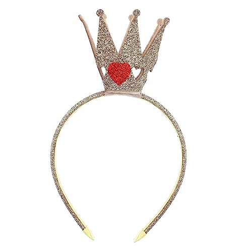 HAPINARY Krone Haarreif für Glitzernder Kopfputz mit Einfachem Design Zubehör für Geburtstagsfeiern und Fotoshootings Leicht und Bequem aus Hochwertigem Gefertigt Kleine Prinzessinnen von HAPINARY