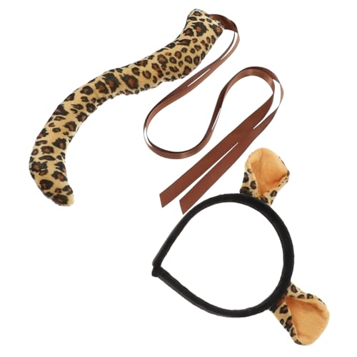 HAPINARY Leopard Ohren Stirnband und Clip stil Fester Sitz Niedliches Tierkostüm für Party Cosplay Bühne Geeignet für Erwachsene Einfach Anzuziehen und Abzunehmen Modisches Accessoire HAPINARY Leopard Ohren Stirnband und Clip stil Fester Sitz Niedliches Tierkostüm für Party Cosplay Bühne Geeignet für Erwachsene Einfach Anzuziehen und Abzunehmen Modisches Accessoire von HAPINARY