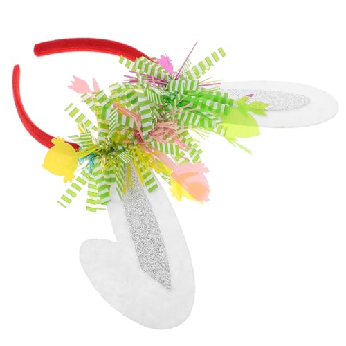 HAPINARY Osterhasen Haarreif Bunny Ohren Stirnband Buntes Kaninchen Kostüm Cosplay Kopfschmuck für Erwachsene und Festliches Partyaccessoire von HAPINARY