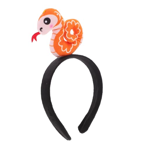 HAPINARY Plüsch Schlangen-stirnband Verstellbar Weich Elastisch Charmantes Kostüm Zubehör für Halloween Party Bühne Jahr der Schlange Auffälliger Haarschmuck HAPINARY Plüsch Schlangen-stirnband Verstellbar Weich Elastisch Charmantes Kostüm Zubehör für Halloween Party Bühne Jahr der Schlange Auffälliger Haarschmuck von HAPINARY