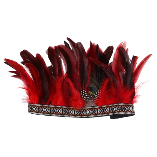 HAPINARY Plumage Haarband Damen Kopfschmuck für Karneval Faszinator Stirnband mit Auffälliger Dekoration Geeignet für Kostüm und Themenpartys Sicher und Langlebig HAPINARY Plumage Haarband Damen Kopfschmuck für Karneval Faszinator Stirnband mit Auffälliger Dekoration Geeignet für Kostüm und Themenpartys Sicher und Langlebig von HAPINARY