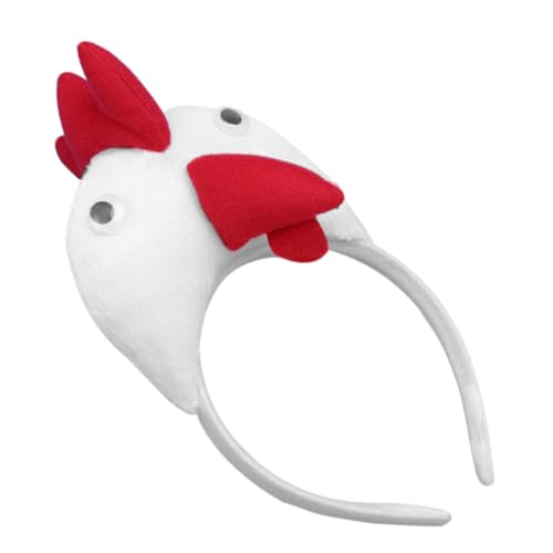 HAPINARY Rooster Headband Weiches Haarband Lustiges Cosplay Kostüm Zubehör Bequeme Party Kopfbedeckung für Festival Jungle und Geburtstagsfeiern HAPINARY Rooster Headband Weiches Haarband Lustiges Cosplay Kostüm Zubehör Bequeme Party Kopfbedeckung für Festival Jungle und Geburtstagsfeiern von HAPINARY