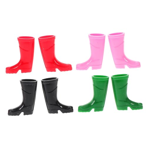 HAPINARY Stiefel Für Puppenhaus Miniatur Santa Stiefel Weihnachten Modell 8 Stücke Silikon Miniatur Regen Schuhe HAPINARY Stiefel Für Puppenhaus Miniatur Santa Stiefel Weihnachten Modell 8 Stücke Silikon Miniatur Regen Schuhe von HAPINARY