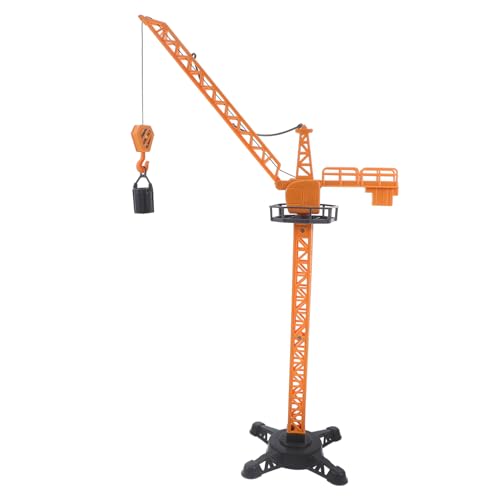 HAPINARY Technisches Spielzeugfahrzeug Schweres Kran -LKW -Modell mit schwerem Kranfahrzeug Crane Toy für Bauteam Turmdrehkran technisches Kranspielzeugmodell Plastik von HAPINARY