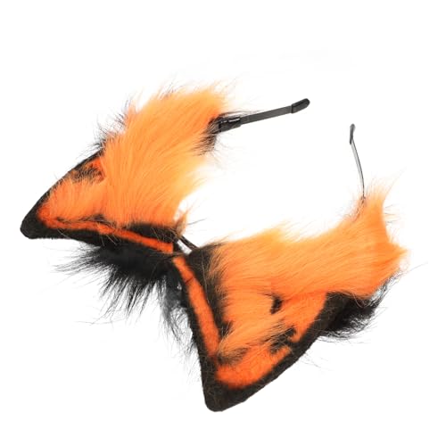 HAPINARY Tierohren Haarband aus Plüsch Niedliches Cosplay Accessoire für Damen für Partys Halloween Geburtstagsfeiern und Alltäglichen Gebrauch Multifunktionale Kopfbedeckung für Besondere von HAPINARY