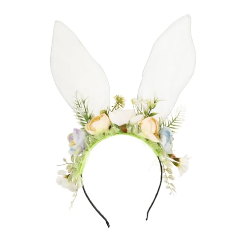 HAPINARY Verstellbares Kaninchenohren Stirnband mit Flauschigen Blumen Realistisches Weiches Hasenohren Haarreif für Frauen und Mädchen Leichtes Party und Kostümzubehör für Verschiedene HAPINARY Verstellbares Kaninchenohren Stirnband mit Flauschigen Blumen Realistisches Weiches Hasenohren Haarreif für Frauen und Mädchen Leichtes Party und Kostümzubehör für Verschiedene von HAPINARY