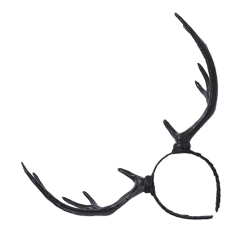 HAPINARY Weihnachts Elch Horn Haarreif für Kostüm und Fotografie Elastisch und Wiederverwendbar für Erwachsene und Festliche für Weihnachten HAPINARY Weihnachts Elch Horn Haarreif für Kostüm und Fotografie Elastisch und Wiederverwendbar für Erwachsene und Festliche für Weihnachten von HAPINARY