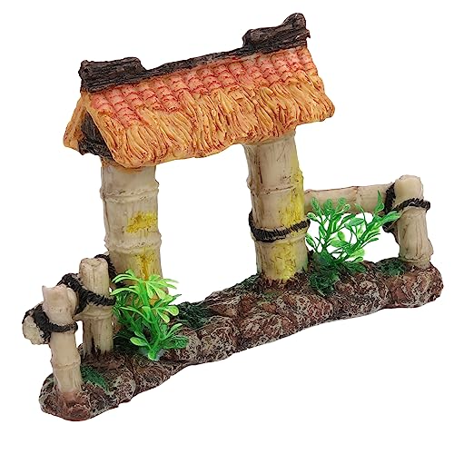 HAPINARY Zaunmodell, Aquarium, Antikes Tormodell, Sandtisch Dekorationen, Sandtisch Verzierung, Sandtisch Landschaftsdekor, Aquarium Landschaftsdekor, Harz Kunsthandwerk, Aquarium HAPINARY Zaunmodell, Aquarium, Antikes Tormodell, Sandtisch Dekorationen, Sandtisch Verzierung, Sandtisch Landschaftsdekor, Aquarium Landschaftsdekor, Harz Kunsthandwerk, Aquarium von HAPINARY