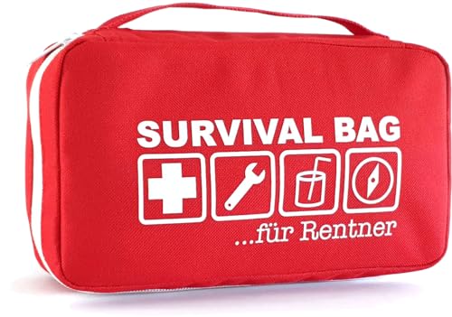 HAPPY DIKDIK Ruhestand Geschenk zur Rente - Erste Hilfe Tasche als originelles Rentner Geschenk zum Renteneintritt Mann/Frau - lustiges Abschiedsgeschenk Kollegen für Männer & Frauen HAPPY DIKDIK Ruhestand Geschenk zur Rente - Erste Hilfe Tasche als originelles Rentner Geschenk zum Renteneintritt Mann/Frau - lustiges Abschiedsgeschenk Kollegen für Männer & Frauen von HAPPY DIKDIK