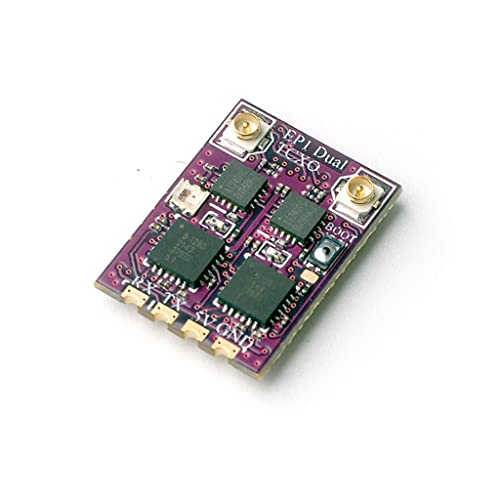 HAPPYMODEL 2-4G ELRS EP1 EP2 EP1DUAL TCXO Receiver Tiny ExpressLRS RX für Racing Quadcopters Drohne (EP1 Dual TCXO) von HAPPYMODEL