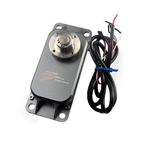 JMT Happymodel 200 kg / 400 kg Metall-Servolenkgetriebe mit hohem Drehmoment, geeignet für DIY-Modelle mit 12 V bis 24 V großen Roboterarmen (200kg) von HAPPYMODEL