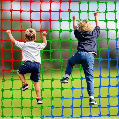 HARERNET Kletternetz, Polyester-Spielplatz-Kletternetz (1,8 x 1,8 m) von HARERNET