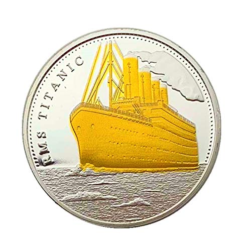 HARPIMER Titanic Münze zum Jubiläum 100, wunderschöner Einkaufschip, seltenes Erinnerungsgeschenk zum Sammeln von HARPIMER