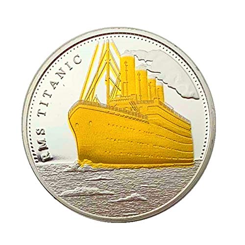 HARPIMER Titanic Münze zum Jubiläum 100, wunderschöner Einkaufschip, seltenes Erinnerungsgeschenk zum Sammeln HARPIMER Titanic Münze zum Jubiläum 100, wunderschöner Einkaufschip, seltenes Erinnerungsgeschenk zum Sammeln von HARPIMER