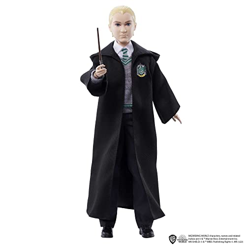 Harry Potter Spielzeug | Draco Malfoy-Puppe | Puppenkleidung | Harry Potter-Puppe | Geburtstagsgeschenk | Sammelfigur, HMF35 von Harry Potter