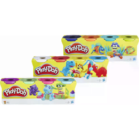 HASBRO B5517EU4 PLAY-DOH 4er-Pack, 112g-Dosen, sortiert von HASBRO Play-Doh