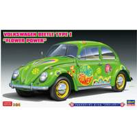 HASEGAWA 620488 1:24 Volkswagen Käfer Typ 1, Flower Power HASEGAWA 620488 1:24 Volkswagen Käfer Typ 1, Flower Power von HASEGAWA
