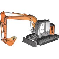 HASEGAWA WM01 1:35 Hitachi Bagger ZAXIS 135US HASEGAWA WM01 1:35 Hitachi Bagger ZAXIS 135US von HASEGAWA
