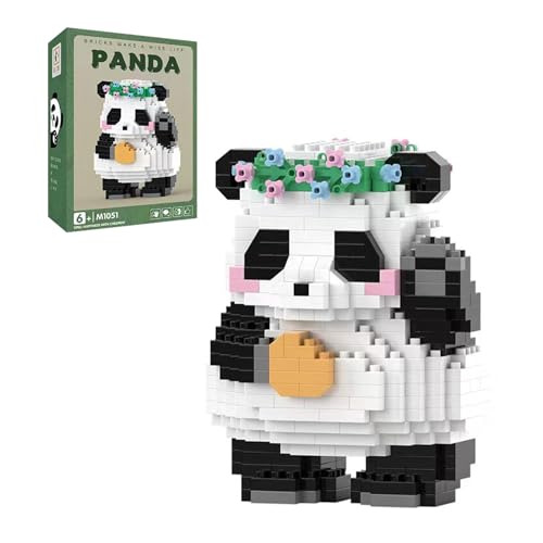 HASLED Mini Tiere Bausteine, 529 Stücke Panda Bausteine, Panda Geschenk, Kreativ-Bausteine, Konstruktionsspielzeug, Mini Blocks Geeignet für Erwachsene und Kinder HASLED Mini Tiere Bausteine, 529 Stücke Panda Bausteine, Panda Geschenk, Kreativ-Bausteine, Konstruktionsspielzeug, Mini Blocks Geeignet für Erwachsene und Kinder von HASLED