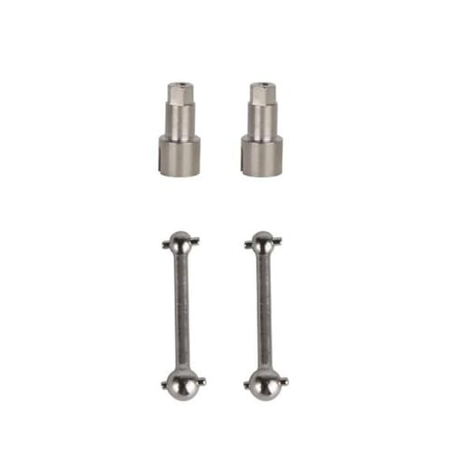 2pcs Metall -Plastikantriebswelle Antriebswelle A86 LD1801 LD1802 LD1803 LD1804 A01 A02 Upgrade -Teilezubehör für 1 18 -Skala -RC -Autos, die mit verschiedenen Modellen kompatibel sind(LA0049S Metal) von HAUTFENM