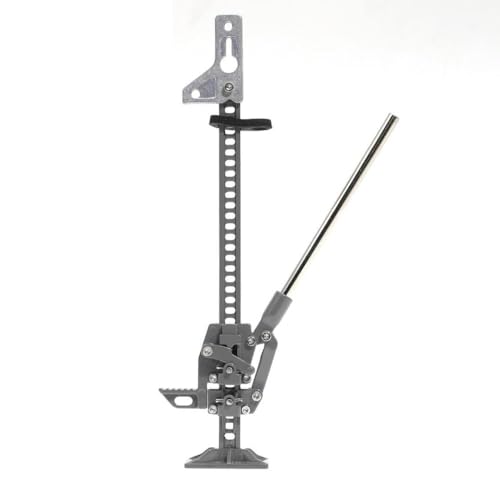 HAUTFENM 1/10 RC Crawler Car Metal Slideable Jack Tool Simulation Teil kompatibel mit Crawler Accessoires III III(Grey) von HAUTFENM