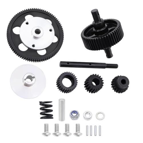 HAUTFENM 1/10 RC Crawler Metal Getriebegetriebe mit 87T -Spurgetriebe und 20T -Ritzel -Upgrade -Teilen, die mit gemeinsamen RC -Modellen kompatibel sind HAUTFENM 1/10 RC Crawler Metal Getriebegetriebe mit 87T -Spurgetriebe und 20T -Ritzel -Upgrade -Teilen, die mit gemeinsamen RC -Modellen kompatibel sind von HAUTFENM