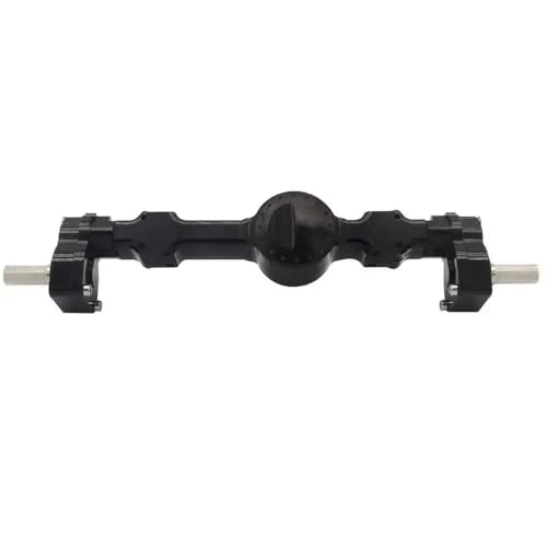 HAUTFENM 1/12 RC CAR Metall vorne und hinterher -Portalachse -Aufrüstung Teile mit MN99S MN D91 D96 MN98 MN45 -Modelle kompatibel(Black Rear) von HAUTFENM