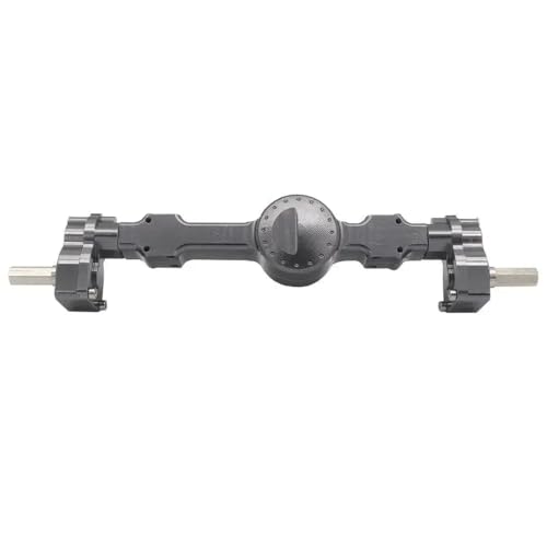 HAUTFENM 1/12 RC CAR Metall vorne und hinterher -Portalachse -Aufrüstung Teile mit MN99S MN D91 D96 MN98 MN45 -Modelle kompatibel(Grey Rear) von HAUTFENM