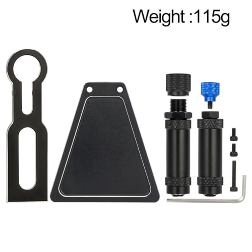 HAUTFENM 12mm 17mm Sechskantrad Balancer -Werkzeug für 1/10 1/8 1/7 Skala RC -Autos Reifen Dynamische Basis kompatibel mit verschiedenen RC -Fahrzeug -Upgrade -Teilen von HAUTFENM