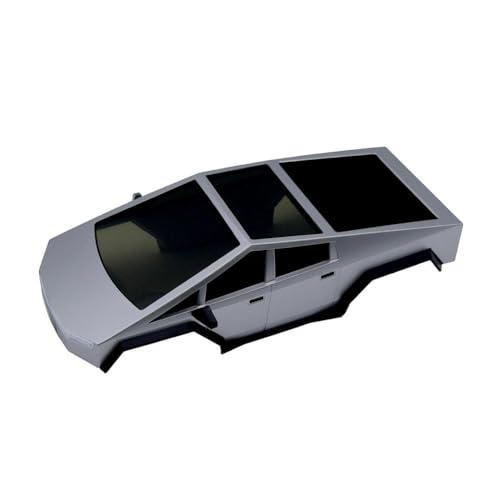 HAUTFENM 155 mm 6.10 Zoll Hartkörperhülle für 1 18 Skala RC Crawler Chassis Upgrade Teile Passende Anpassungen im Style -LKW(Gray) von HAUTFENM