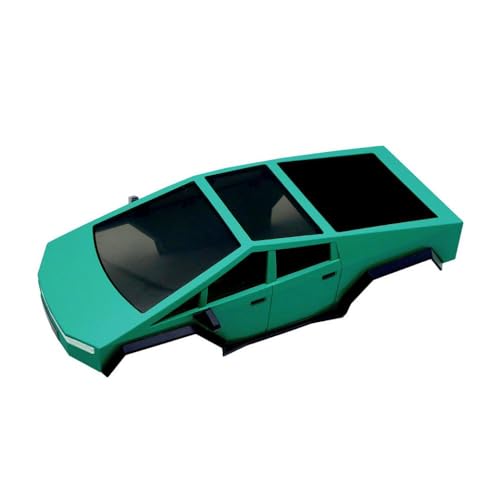 HAUTFENM 155 mm 6.10 Zoll Hartkörperhülle für 1 18 Skala RC Crawler Chassis Upgrade Teile Passende Anpassungen im Style -LKW(Green) von HAUTFENM