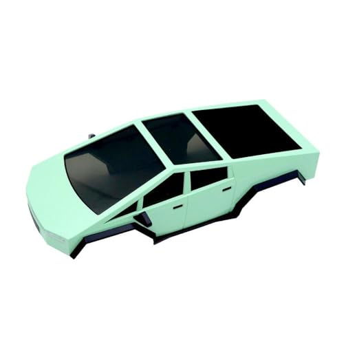HAUTFENM 155 mm 6.10 Zoll Hartkörperhülle für 1 18 Skala RC Crawler Chassis Upgrade Teile Passende Anpassungen im Style -LKW(Light Green) von HAUTFENM