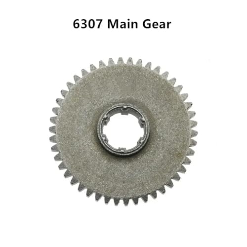 HAUTFENM 16101 Pro 16102 Pro 16103 Pro RC -Auto -Upgrade -Teile DIY kompatibel mit 1 10 -Skala -RC -Modellen bürstloser Motor -Metall -Metal -Getriebe -Wellenbaugruppe(46T Main Gear) von HAUTFENM
