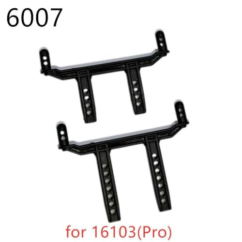 HAUTFENM 16101 Pro 16102 Pro 16103 Pro RC -Auto -Upgrade -Teile DIY kompatibel mit 1 10 -Skala -RC -Modellen bürstloser Motor -Metall -Metal -Getriebe -Wellenbaugruppe(6007) von HAUTFENM