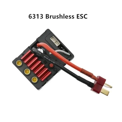 HAUTFENM 16101 Pro 16102 Pro 16103 Pro RC -Auto -Upgrade -Teile DIY kompatibel mit 1 10 -Skala -RC -Modellen bürstloser Motor -Metall -Metal -Getriebe -Wellenbaugruppe(Brushless ESC) von HAUTFENM